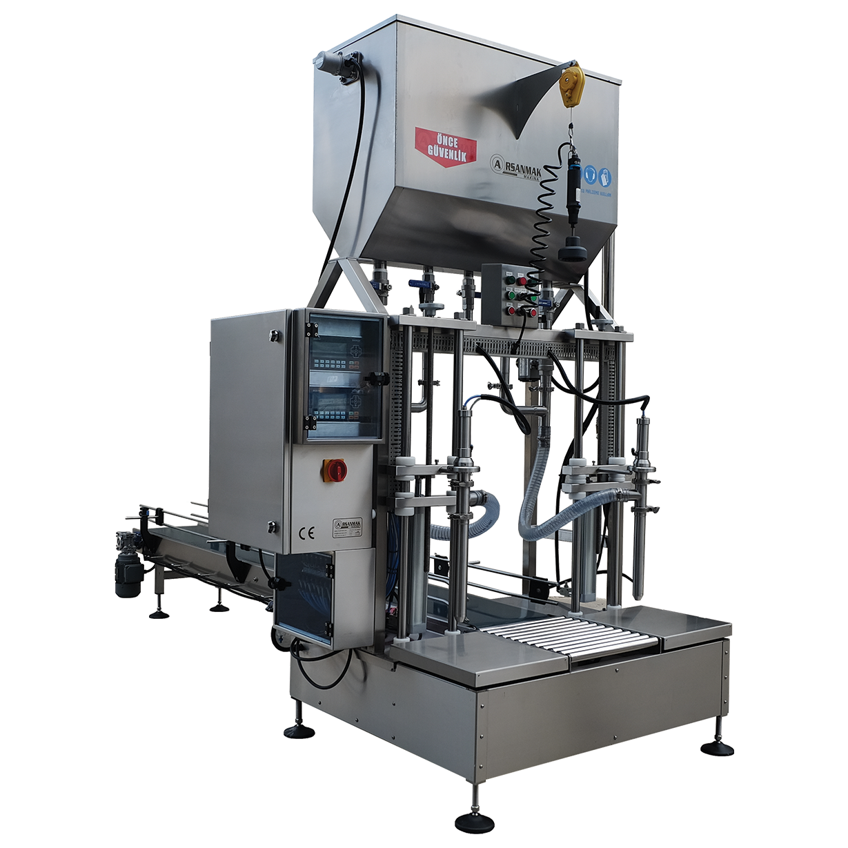 Double Nozzle Loadcell Filling Machine