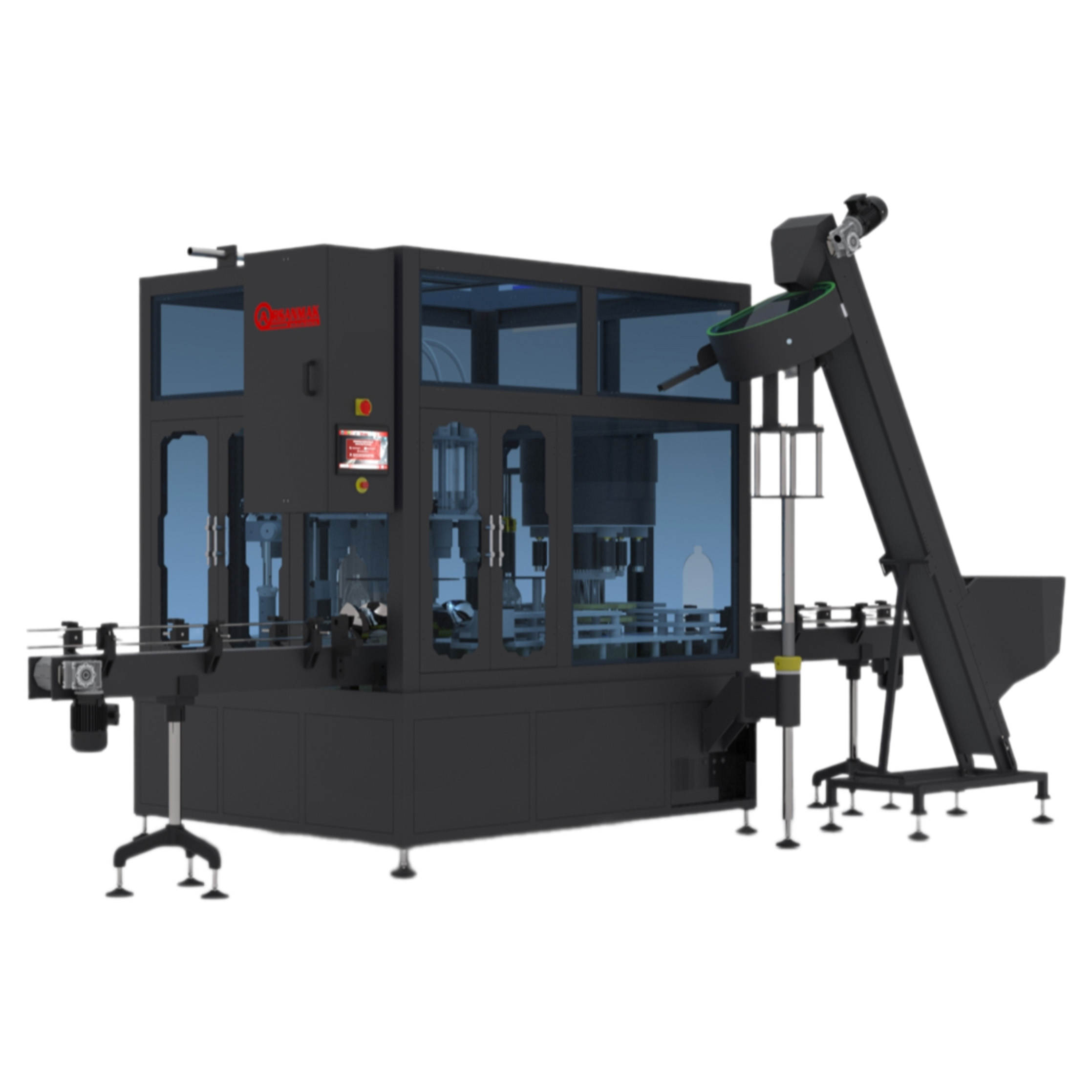 Máquina taponadora rotativa