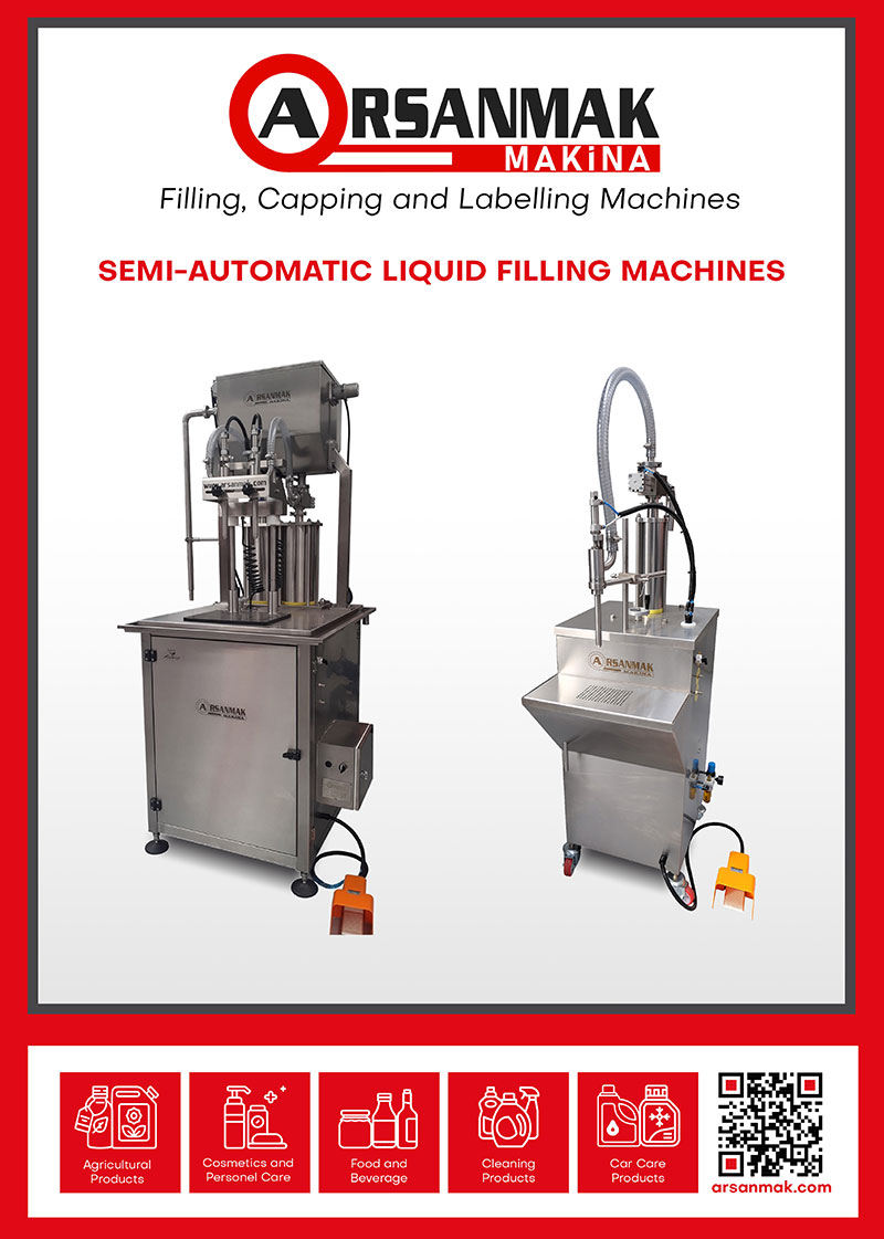 Semi-automatic filling machines