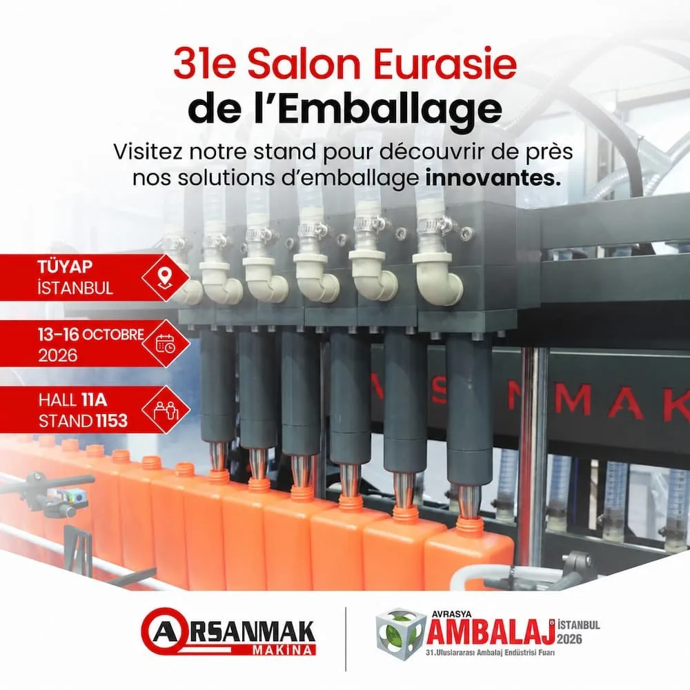Arsanmak au 31e Salon Avrasya Ambalaj