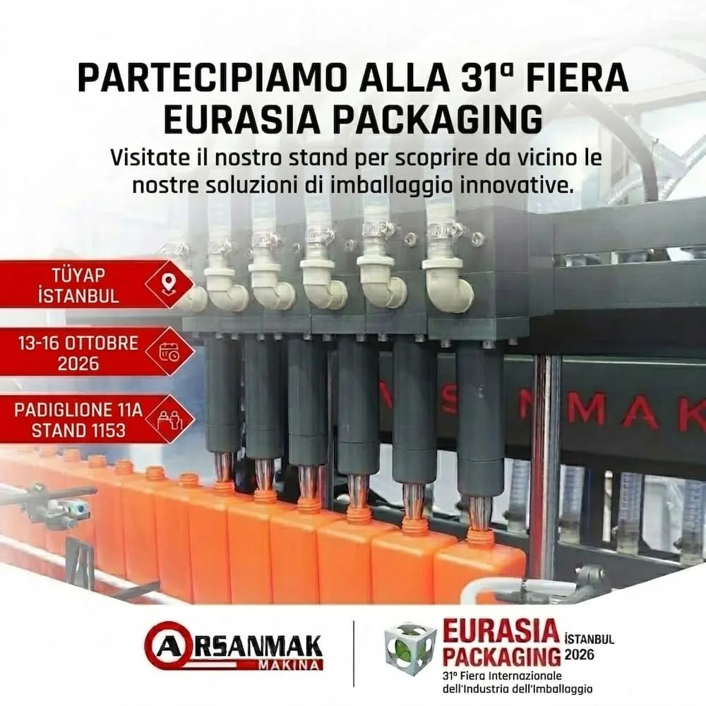 Arsanmak alla 31ª Fiera Avrasya Ambalaj